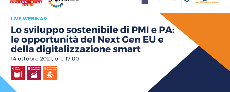 Sustainable development SMEs and PA: NextGenEU opportunities and smart digitalisation