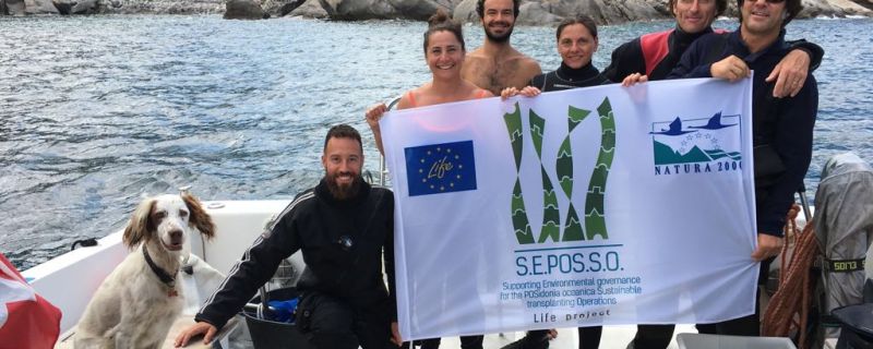 Life SEPOSSO at Giglio Island (Tuscany), Costa Concordia shipwreck monitoring