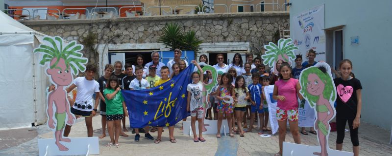Life SEPOSSO with the schoolchildren of the summer course at the Italian Naval League – Civitavecchia (RM), Lazio