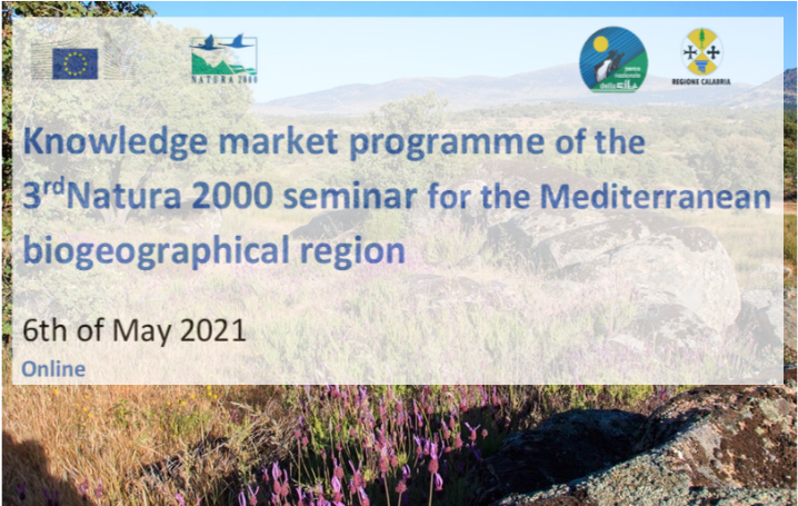 Knowledge Market Programme: 3rd Natura 2000 seminar for the Mediterranean region
