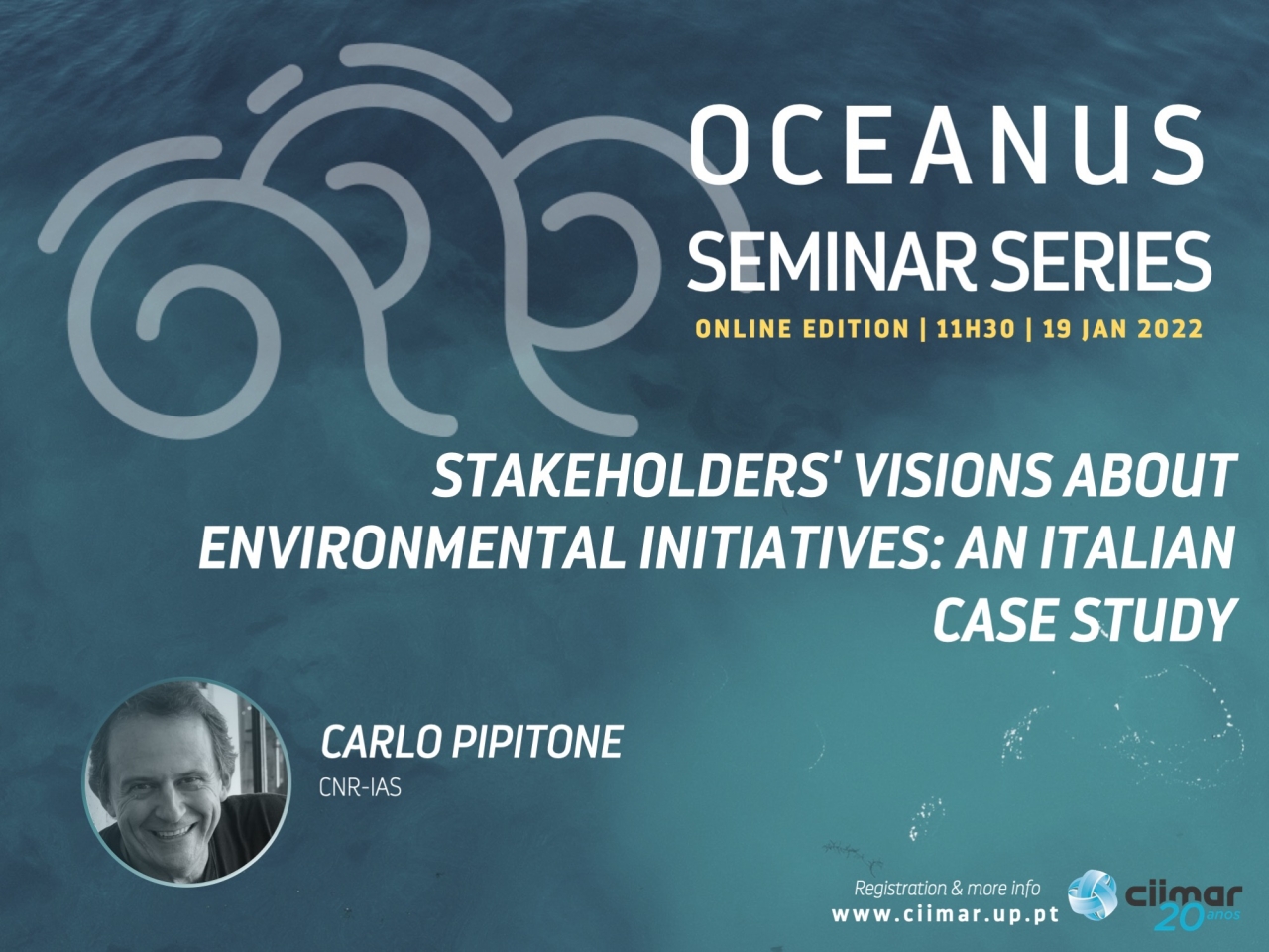 Webinar Q-Methodology at Interdisciplinary Centre of Marine and Environmental Research, Porto